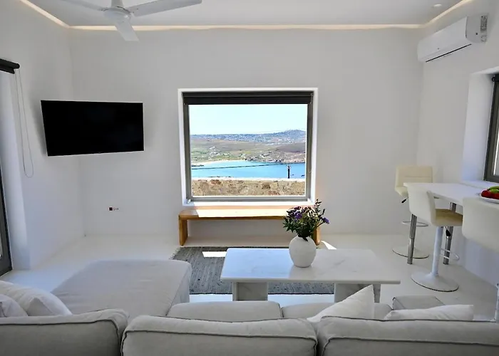 Villa Sunwave Mykonos Pánormosz Mikónu